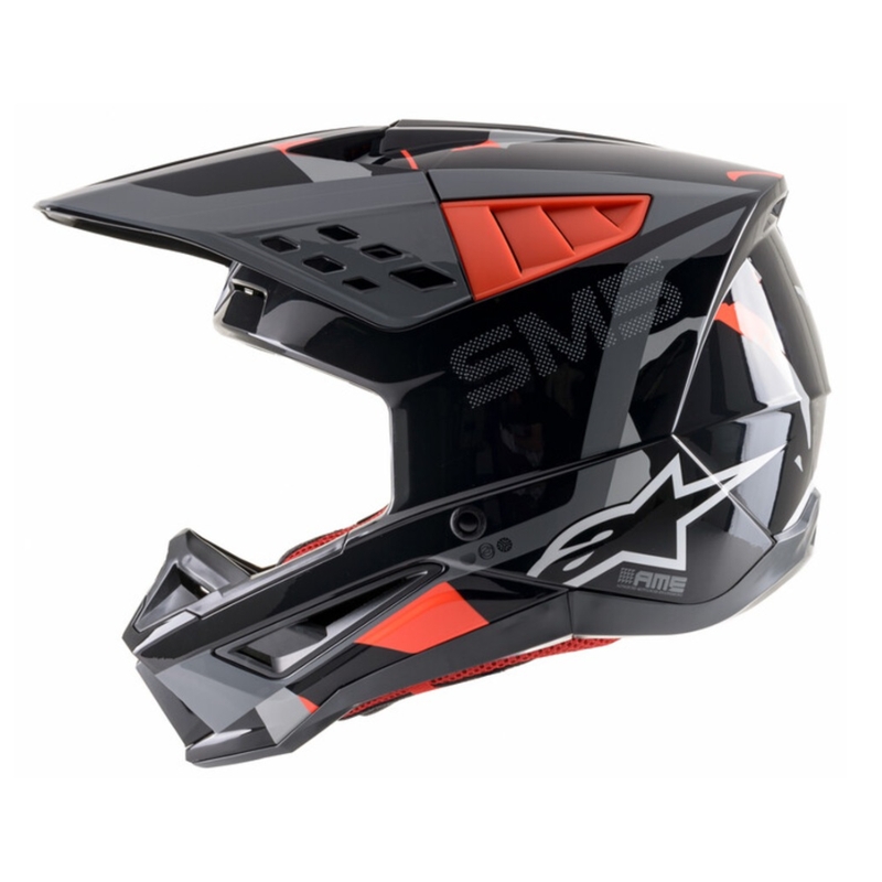 Motocross kaciga Alpinestars S-M5 Rover antracit-fluo crvena-kamuflažna siva