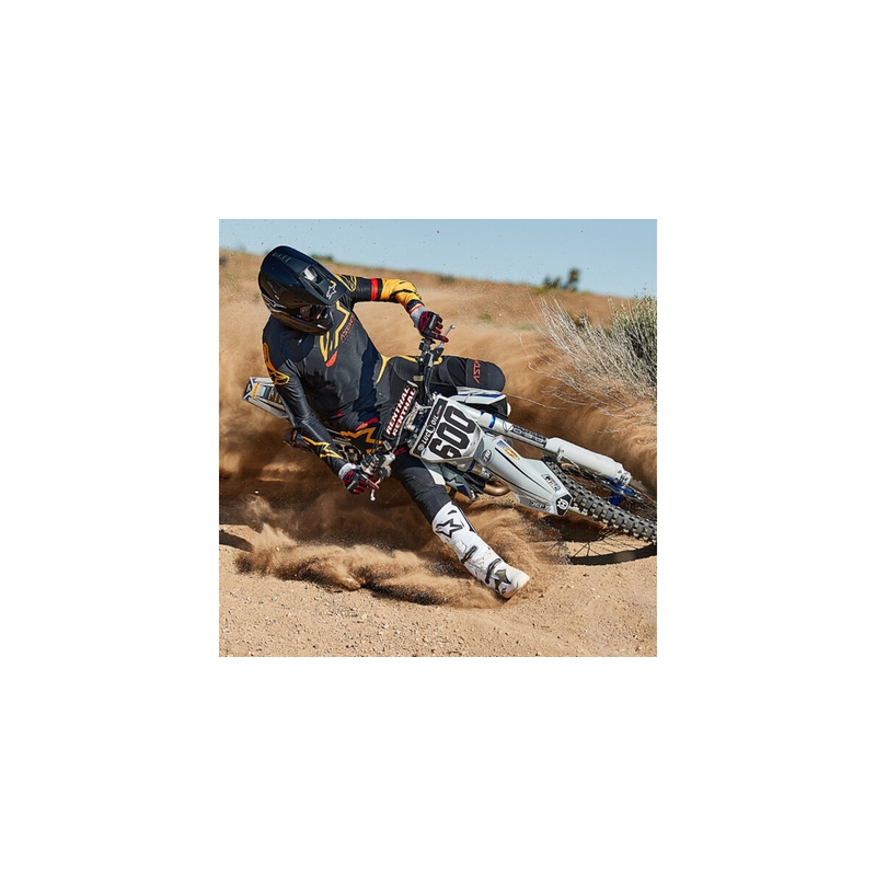 Motocross kaciga Alpinestars S-M5 Solid black mat