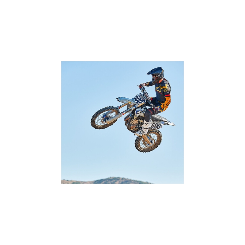 Motocross kaciga Alpinestars S-M5 Solid black mat