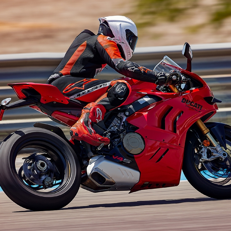 Alpinestars Missile 2 Ward kožno motociklističko odijelo crno-fluo crveno-bijelo