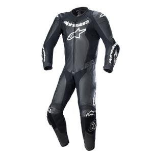 Crno motociklističko kožno odijelo Alpinestars GP Force Lurv