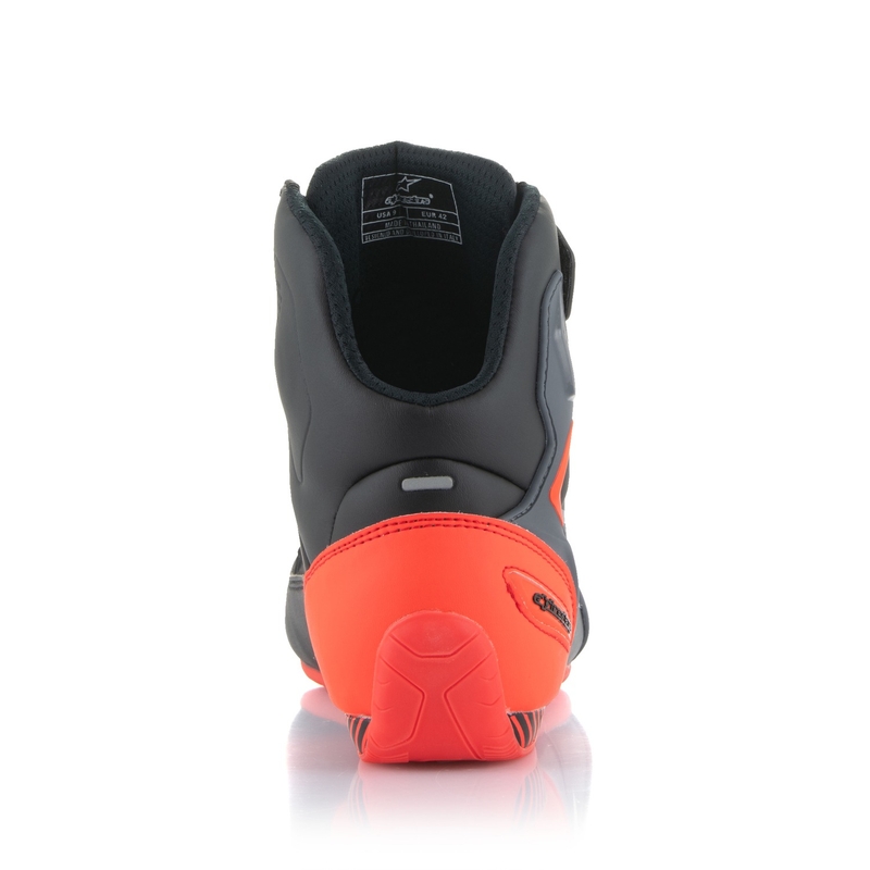 Alpinestars Faster-3 motorističke čizme crno-sive-fluo crvene