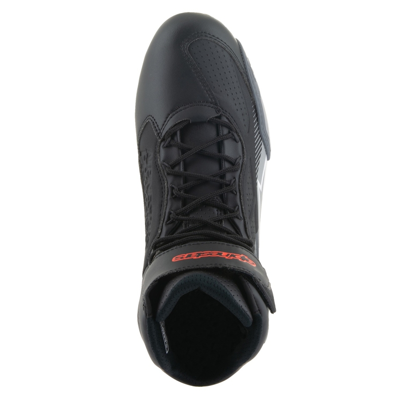 Alpinestars Faster-3 motorističke čizme crno-sive-fluo crvene