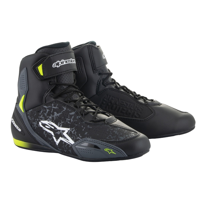 Motorističke čizme Alpinestars Faster-3 crno-fluo žute