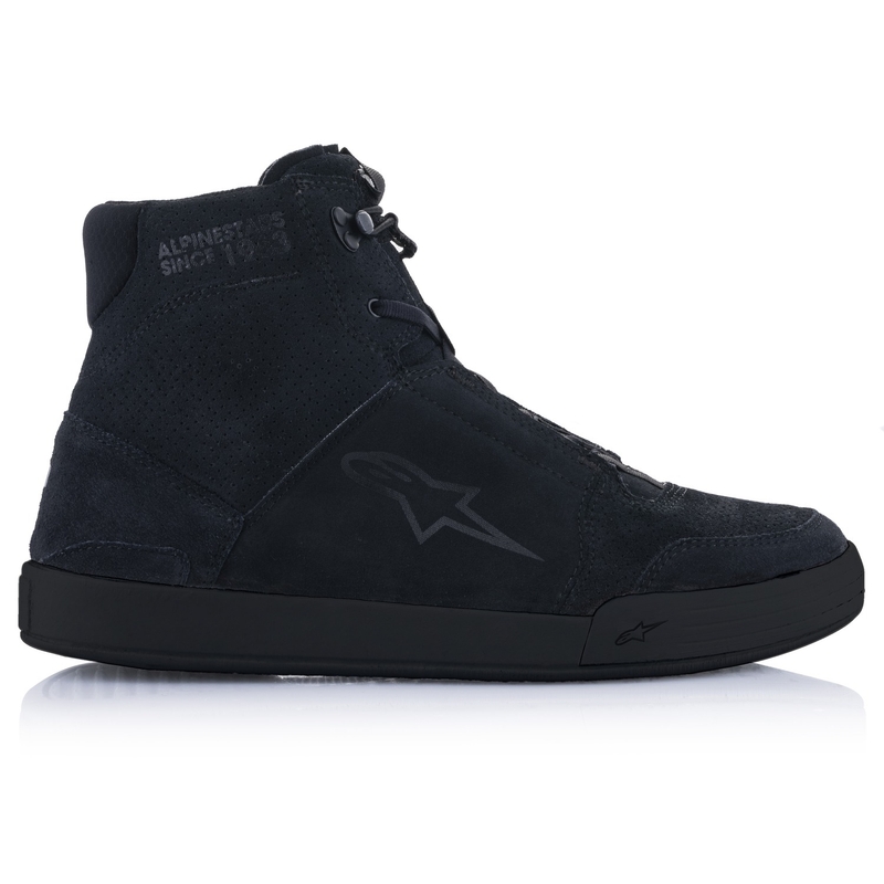 Alpinestars kromirane motociklističke čizme crno-crne