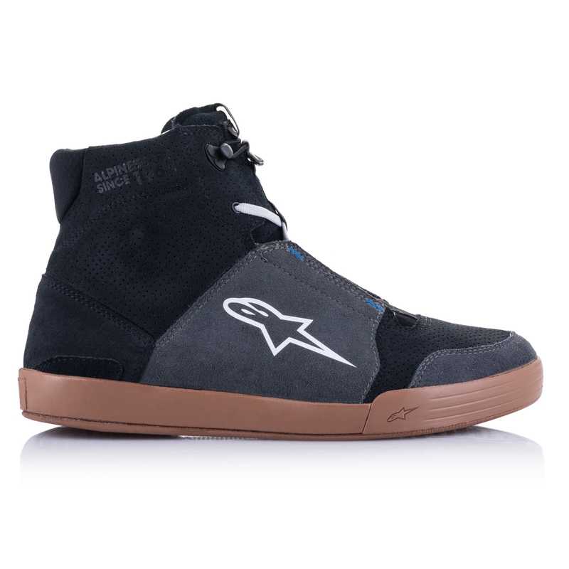 Alpinestars Chrome motociklističke čizme crno-sive-smeđe-plave