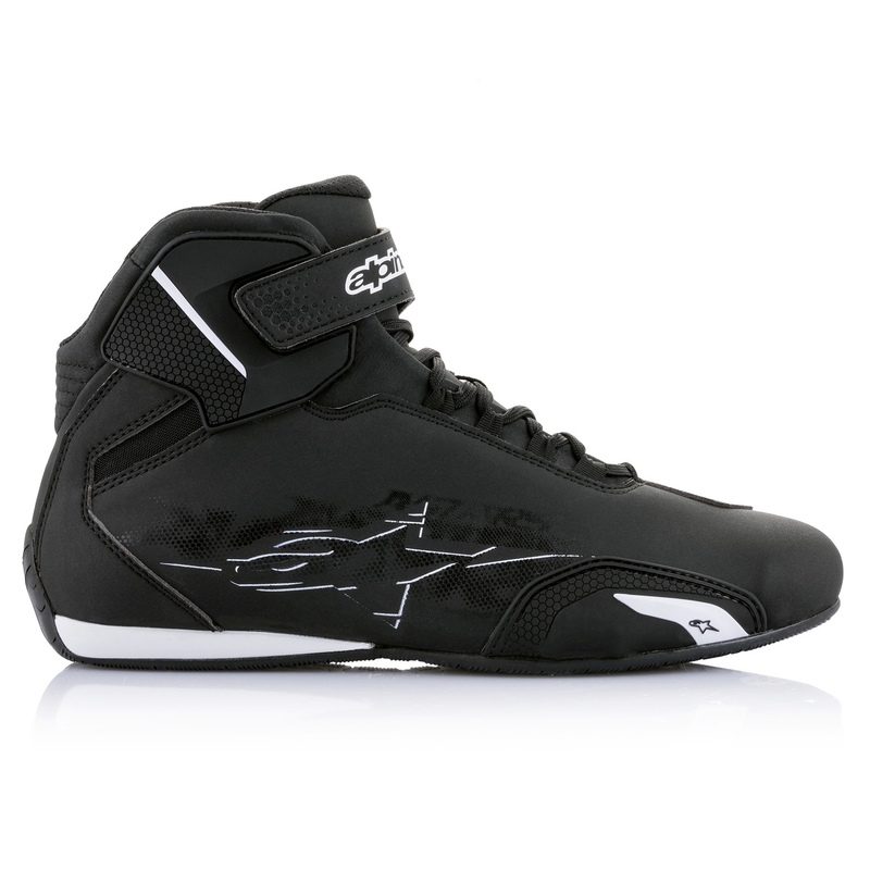 Alpinestars Sektor motorističke čizme crno-bijele