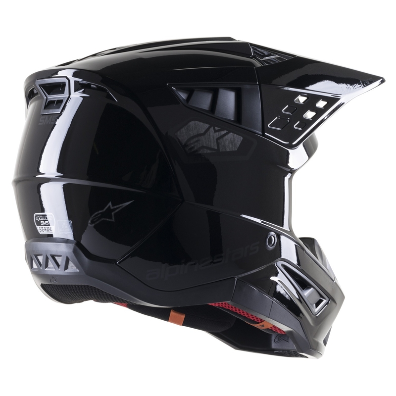 Alpinestars S-M5 Scout motocross kaciga crno-srebrna