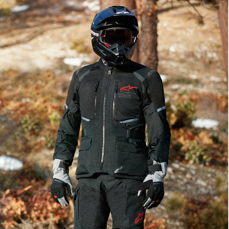 Alpinestars Andes Drystar 2 motociklistička jakna crna