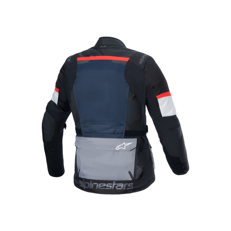 Alpinestars Andes Drystar motociklistička jakna tamnoplavo-crno-svijetlosiva