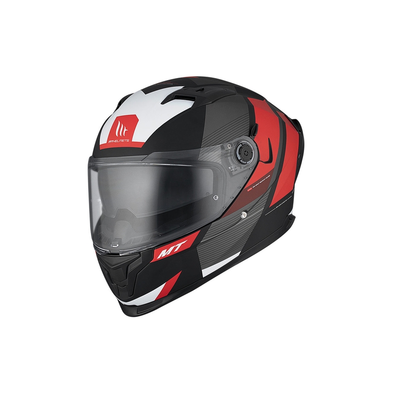 Integralna moto kaciga MT BRAKER SV Chento B5 mat crno-sivo-crvena