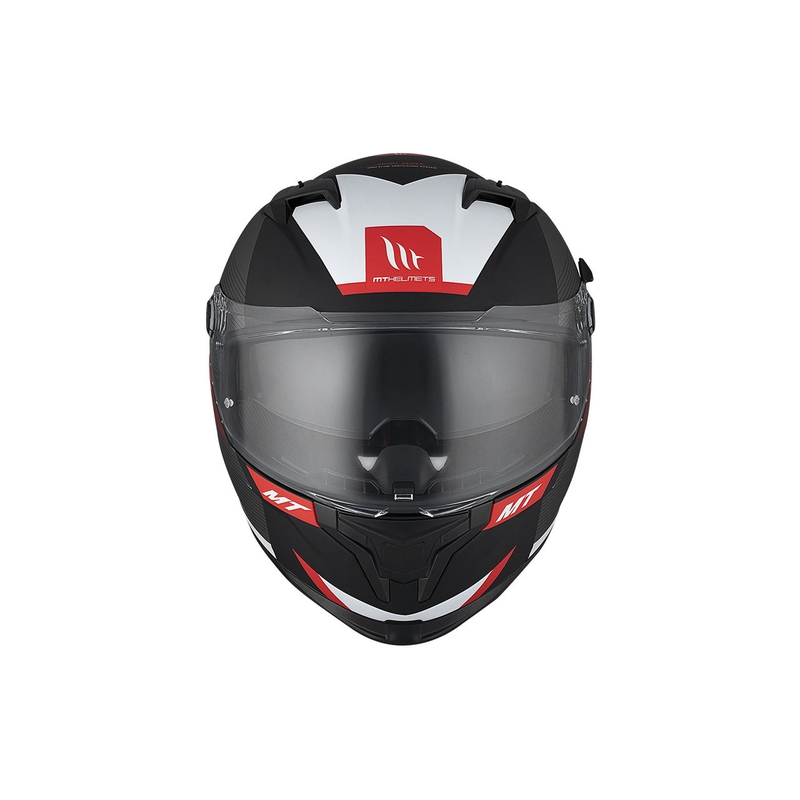 Integralna moto kaciga MT BRAKER SV Chento B5 mat crno-sivo-crvena