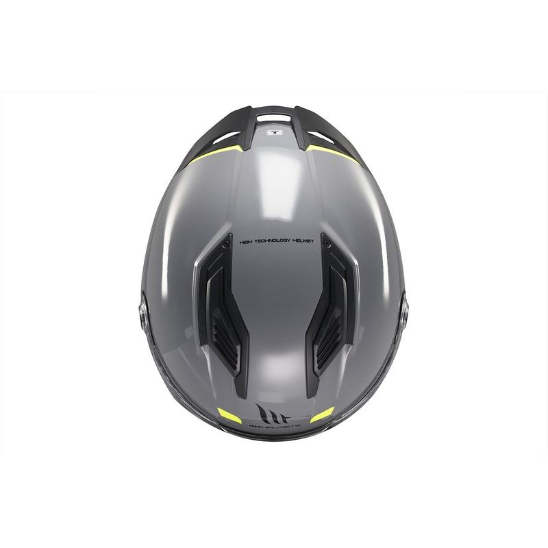 Integralna motociklistička kaciga MT Stinger 2 Solid glossy grey