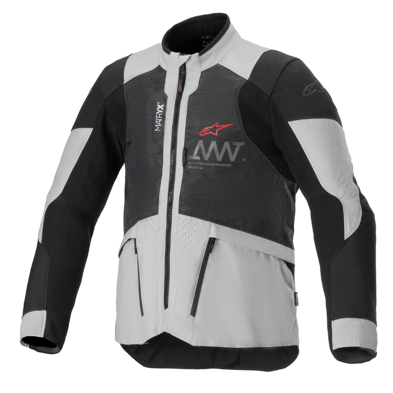 Alpinestars Amt 7 Air motociklistička jakna svijetlosivo-crna