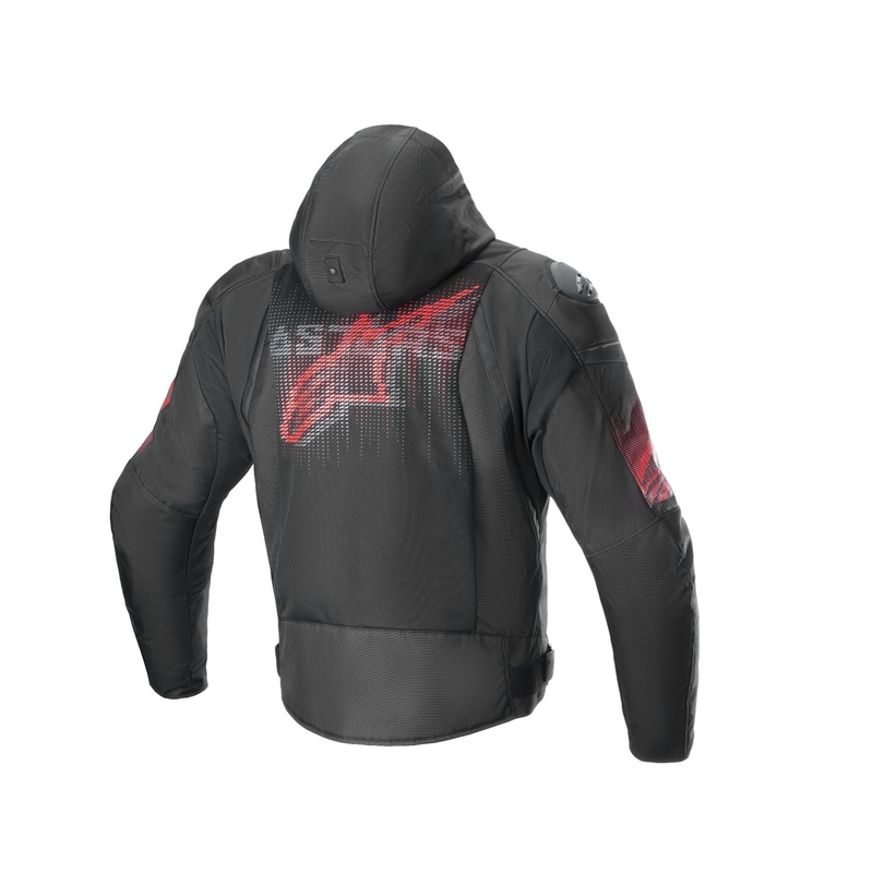 Alpinestars Zaca Air Venom vodootporna motociklistička jakna crna/fluo crvena