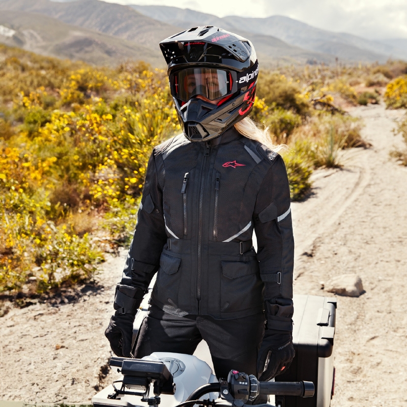 Alpinestars Stella Andes Air Drystar ženska motociklistička jakna crna