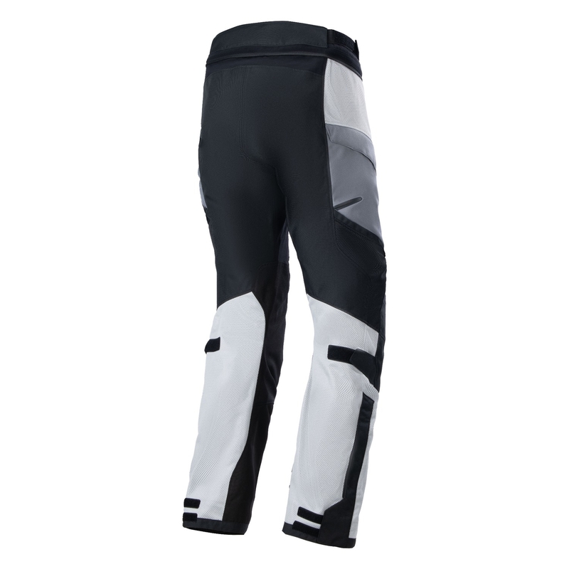 Alpinestars Andes Air Drystar motociklističke hlače svijetlo sive-tamno sive-crne-fluo žute