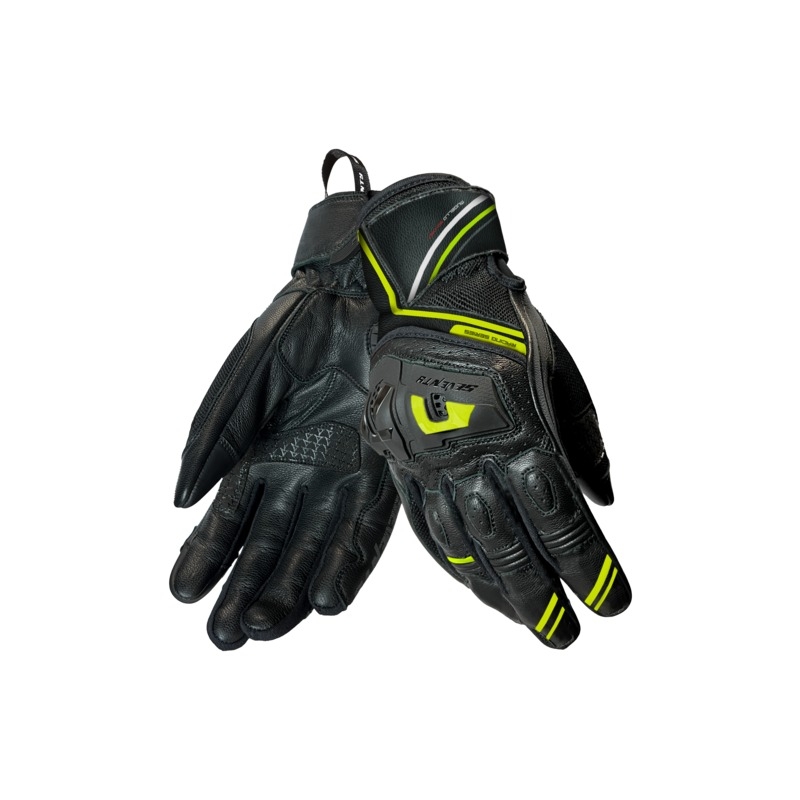Motociklističke rukavice Seventy Degrees SD-N30 Mugello Black-Fluo Yellow