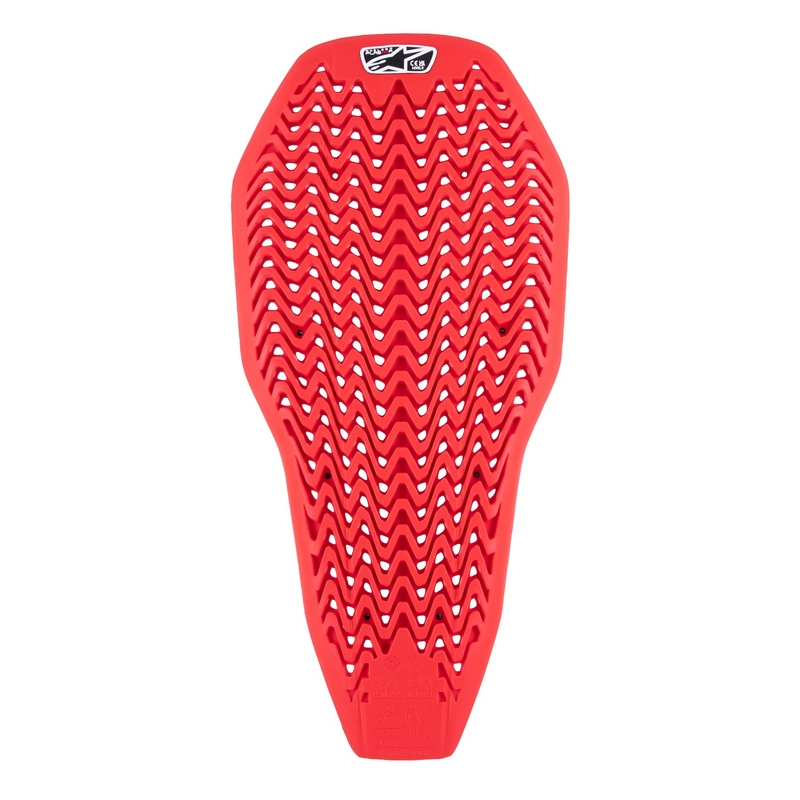 Alpinestars Nucleon Plasma produženi štitnik za kralježnicu crveno-crni