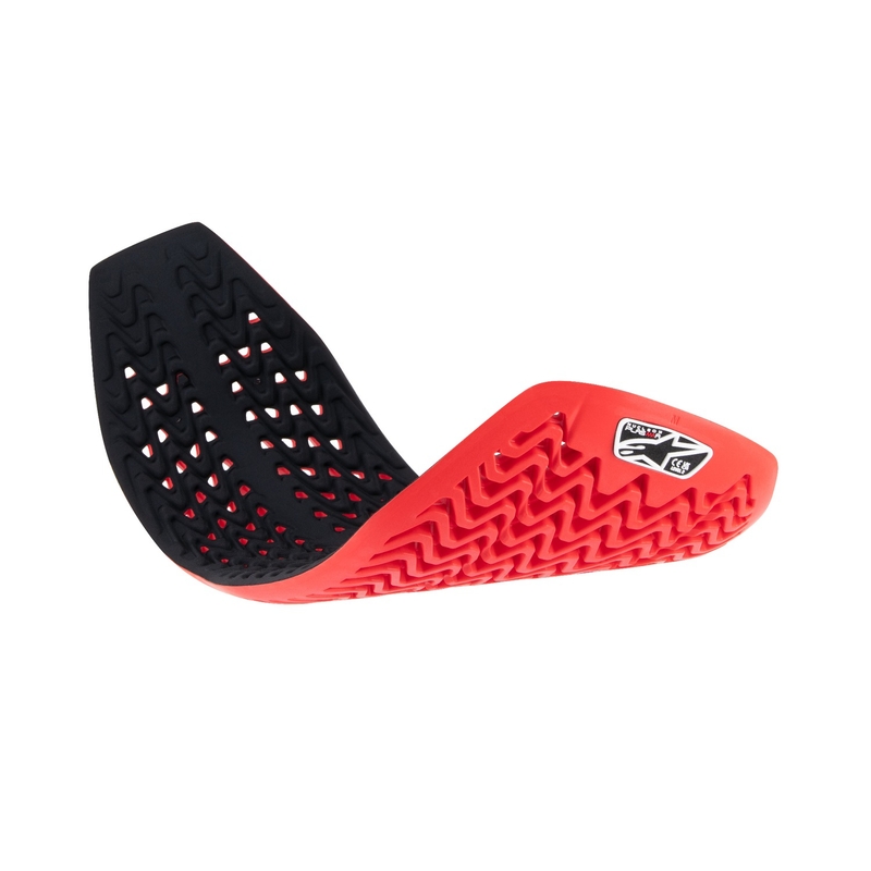 Alpinestars Nucleon Plasma produženi štitnik za kralježnicu crveno-crni