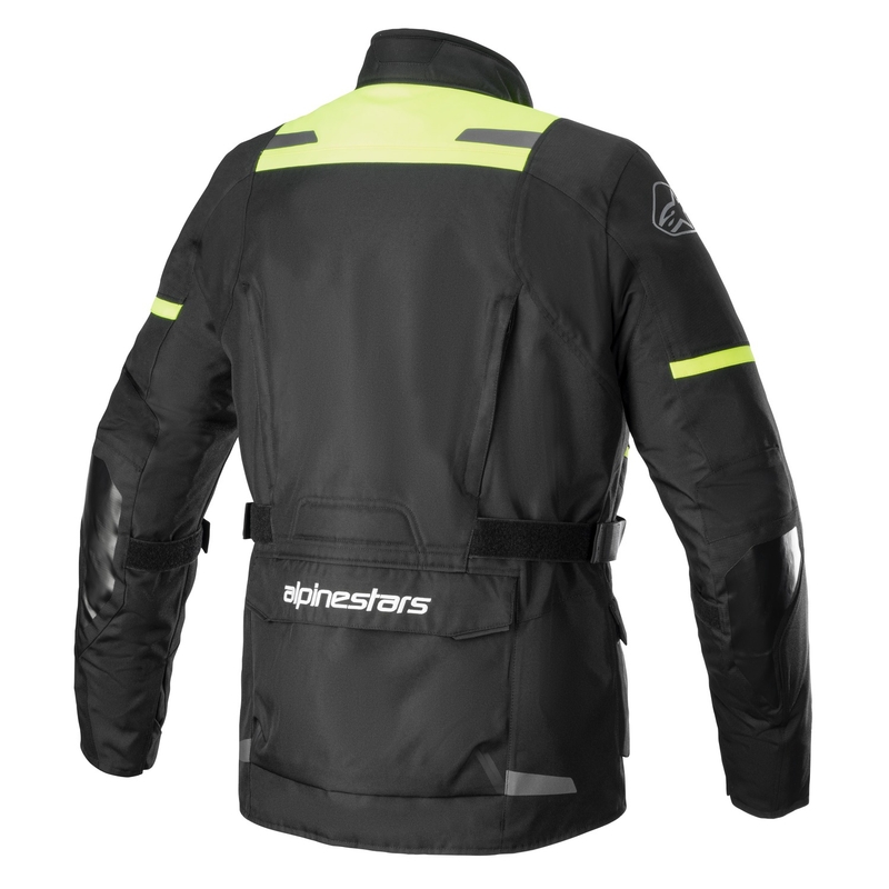 Alpinestars Andes Drystar motociklistička jakna crno-fluo žuta