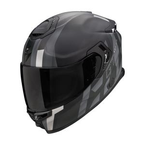 Integralna motociklistička kaciga Scorpion EXO-GT SP AIR TOURADVEN crno-srebrna