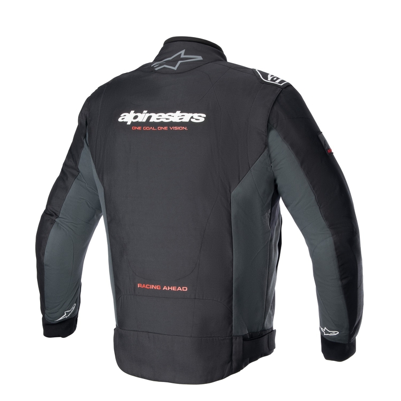 Alpinestars Monza Sport motoristička jakna crno-sivo-crveno-bijela