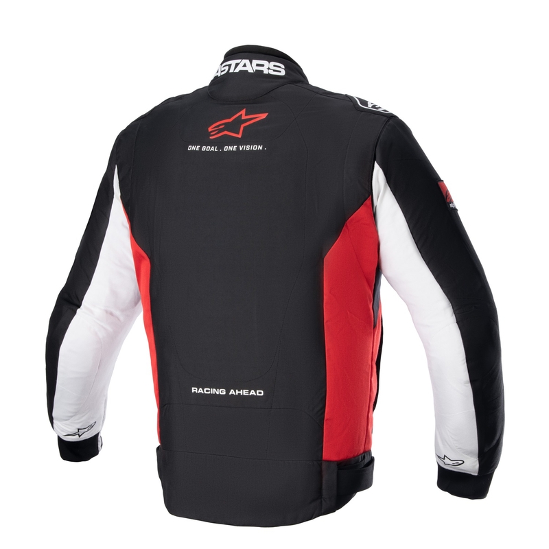 Alpinestars Monza Sport motoristička jakna crno-crveno-bijela