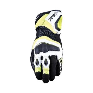 Motociklističke rukavice FIVE RFX4 EVO bijelo-fluo žute