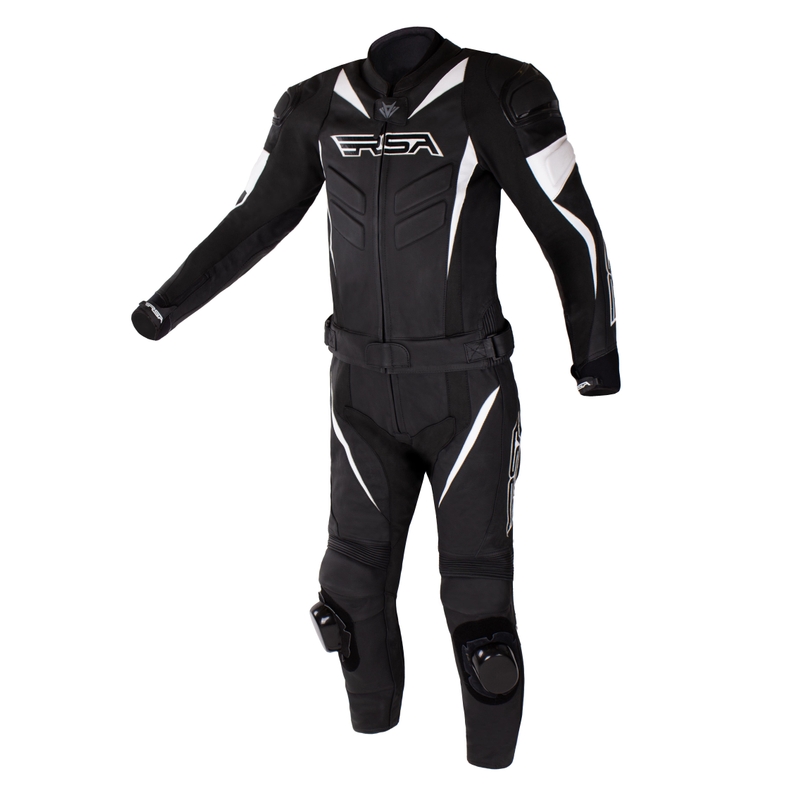 Moto odijelo RSA GPX 2 crno-bijelo - II. kvaliteta