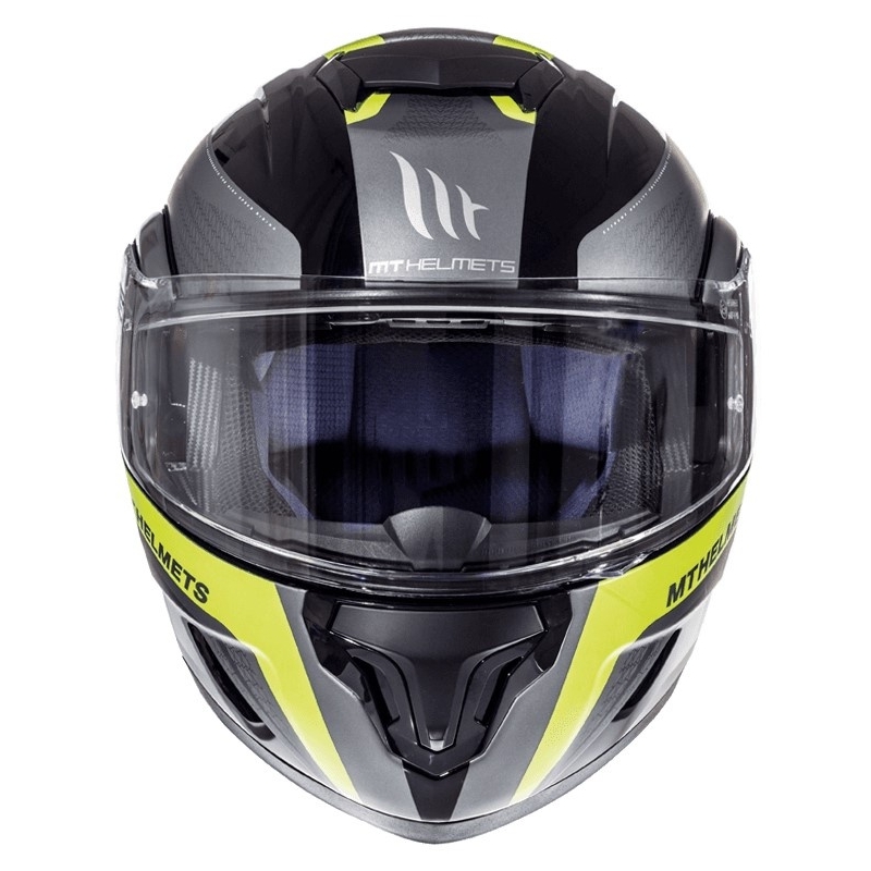 Motociklistička kaciga na preklop MT Atom Tarmac crna mat-fluo žuta rasprodaja