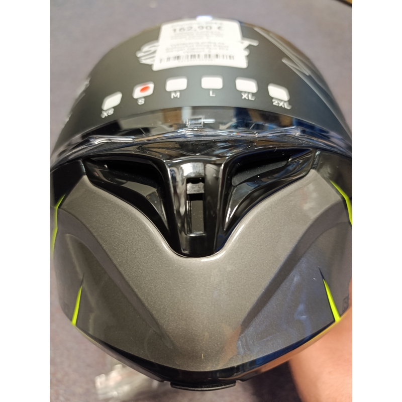Motoristička kaciga na preklop Street Racer Ranger crno-fluo žuta - II. kvaliteta