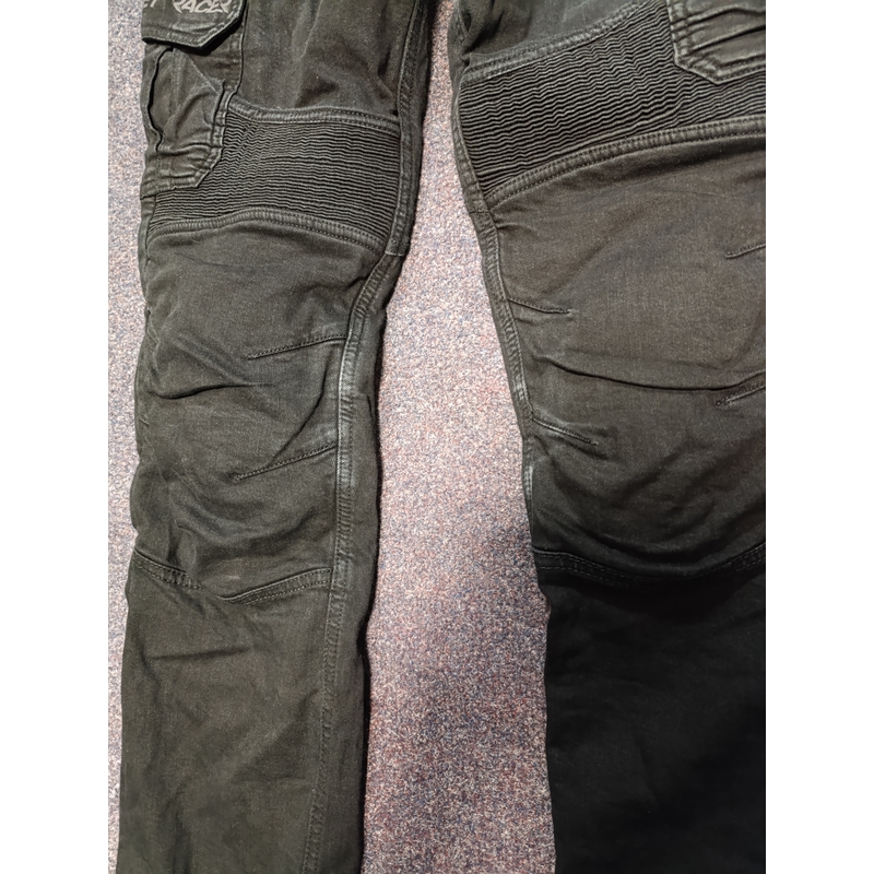 Motorističke traperice Street Racer Cargo CE crne - II. kvaliteta