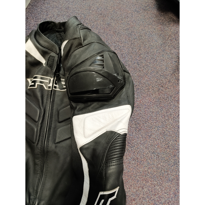 Moto odijelo RSA GPX 2 crno-bijelo - II. kvaliteta