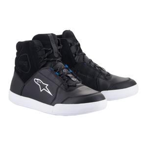 Motorističke čizme Alpinestars Chrome Drystar crno-bijelo-plave