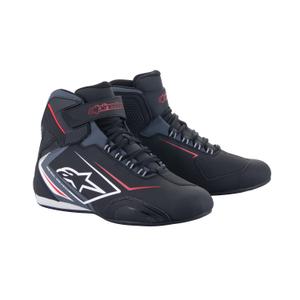 Vodootporne motorističke čizme Alpinestars Sektor crno-bijelo-sive