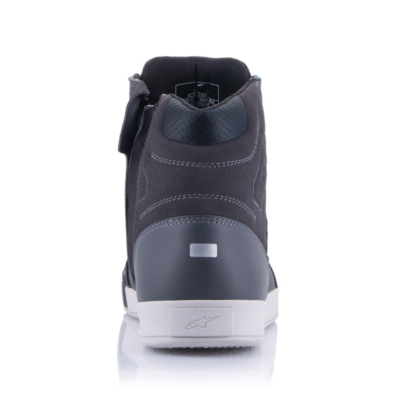 Ženske motociklističke čizme Alpinestars Stella Chrome Drystar crno-sivo-plave