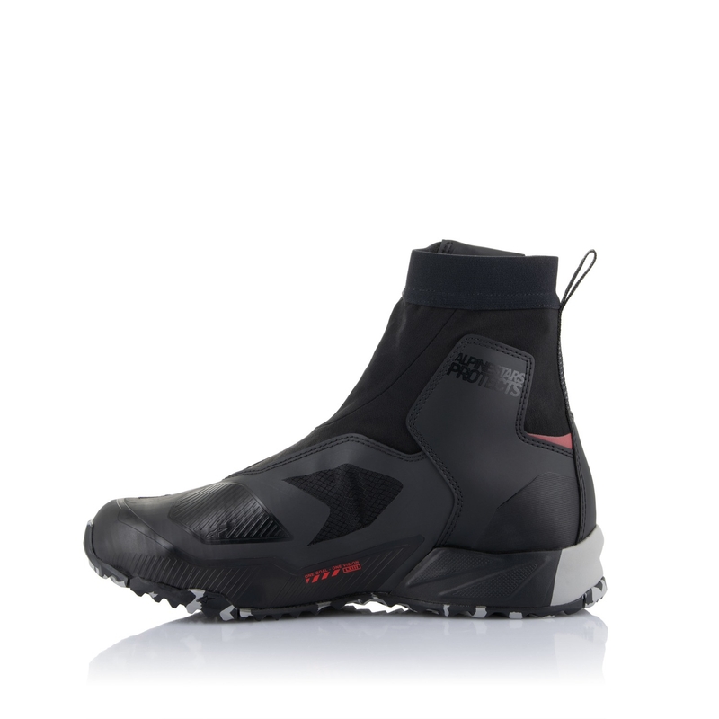 Alpinestars CR-8 Gore-Tex motorističke čizme crno-sivo-crvene