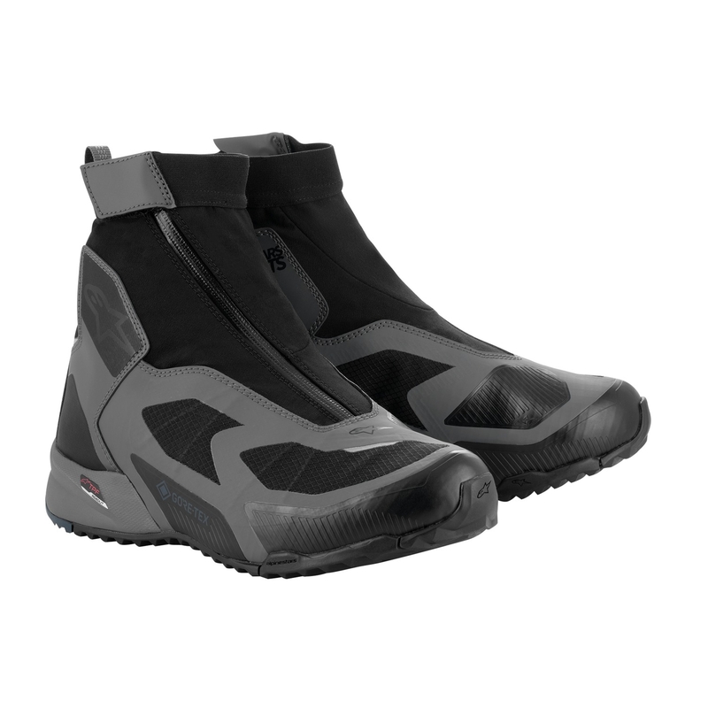 Motorističke čizme Alpinestars CR-8 Gore-Tex crno-sivo-plave