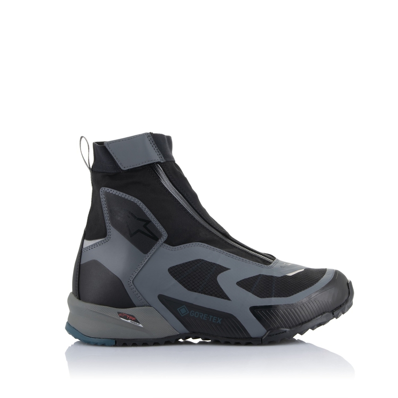 Motorističke čizme Alpinestars CR-8 Gore-Tex crno-sivo-plave