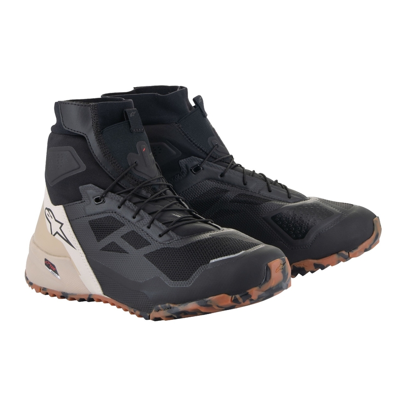 Motorističke čizme Alpinestars CR-1 crno-svijetlo smeđe