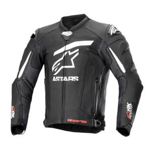 Alpinestars GP Plus R 4 Rideknit motociklistička kožna jakna crno-bijela