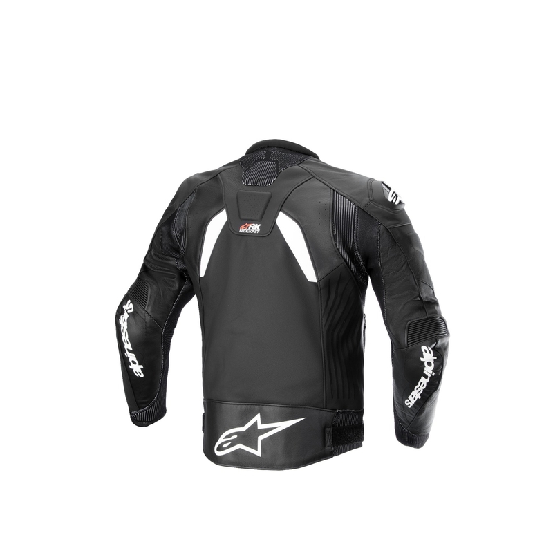 Alpinestars GP Plus R 4 Rideknit motociklistička kožna jakna crno-bijela