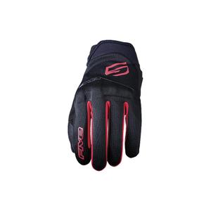 Motociklističke rukavice FIVE Globe EVO crno-crvene