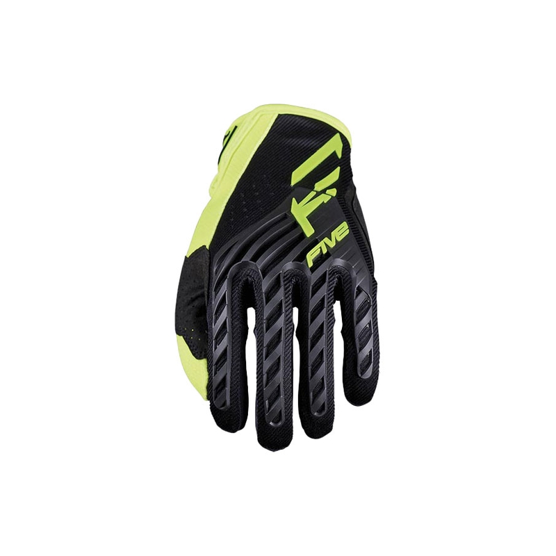 Motocross rukavice FIVE MXF3 EVO crno-fluo žute
