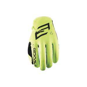 Motocross rukavice FIVE MXF4 fluo žute