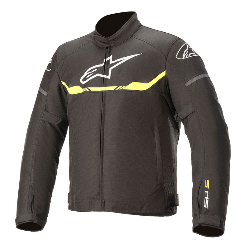Alpinestars T-SPS Vodootporna motociklistička jakna crno-fluo žuta