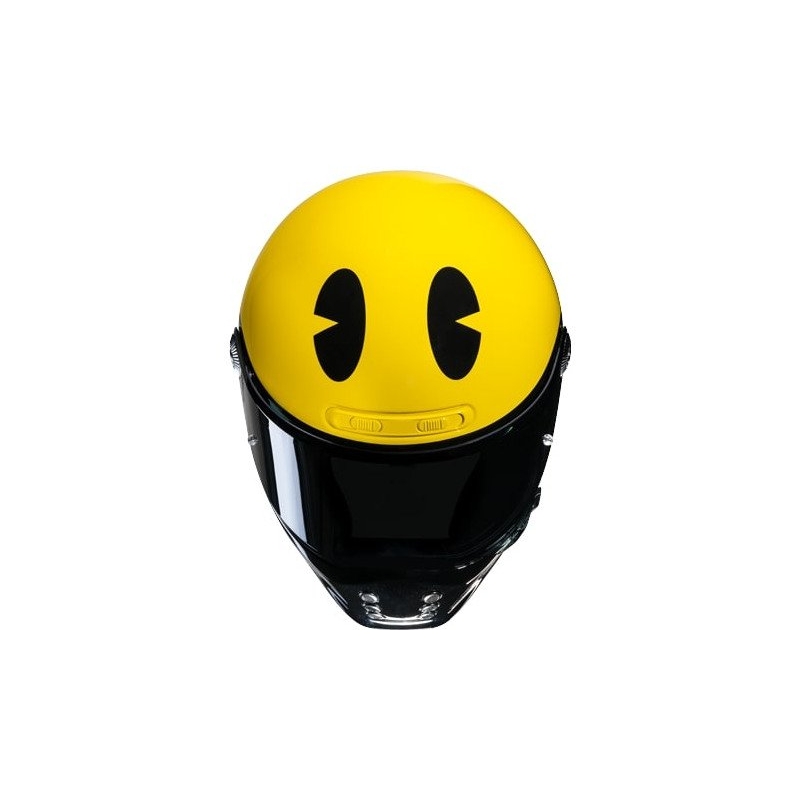 Integralna motociklistička kaciga HJC V10 Pac-man Bandai Namco žuta