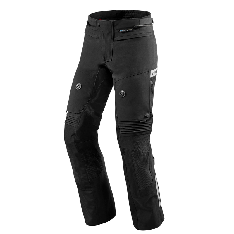 Revit Dominator 2 GTX motociklističke hlače crne produžena rasprodaja