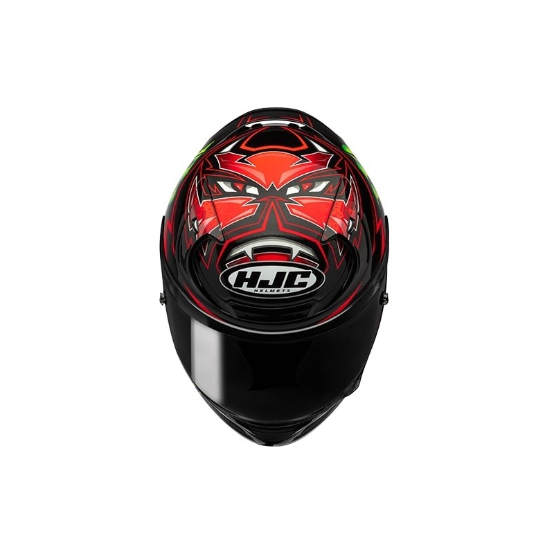 HJC RPHA 12 Quartararo replika MC1 crna kaciga za cijelo lice